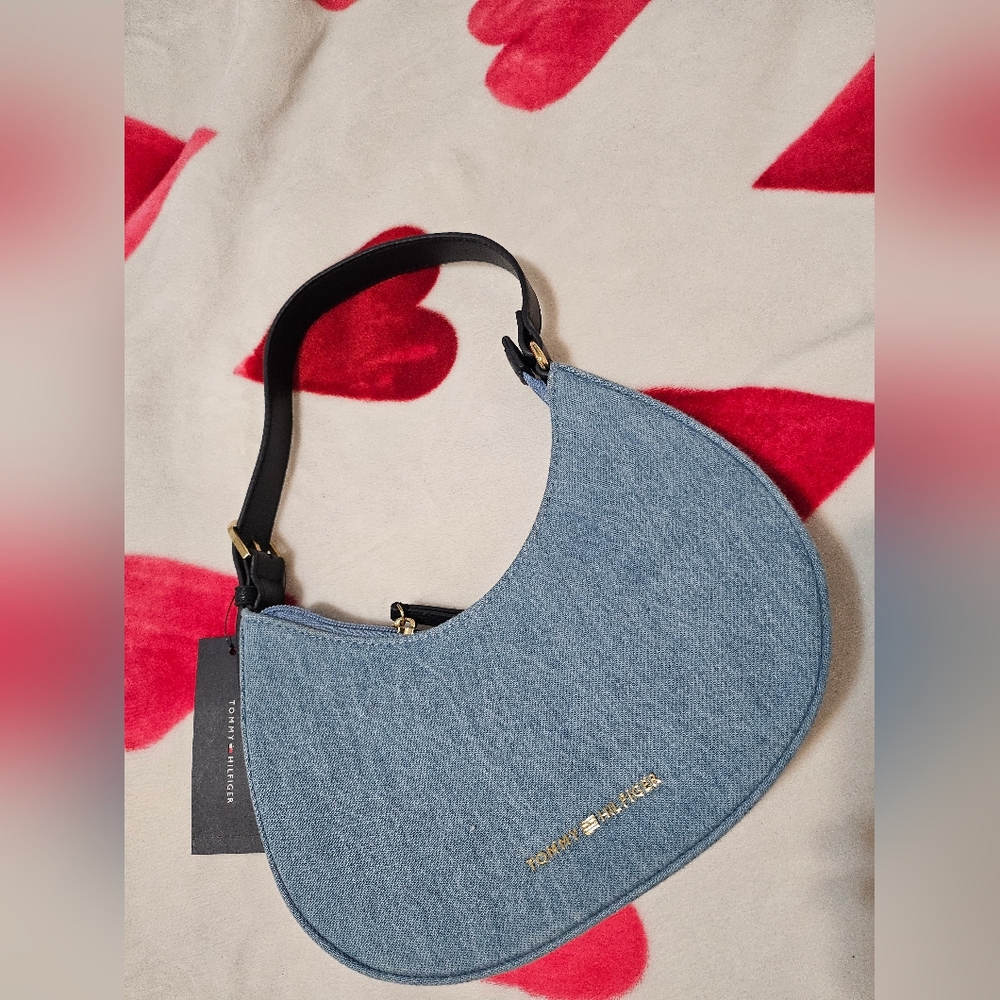 Tommy Hilfiger Blue Denim Women's Bag